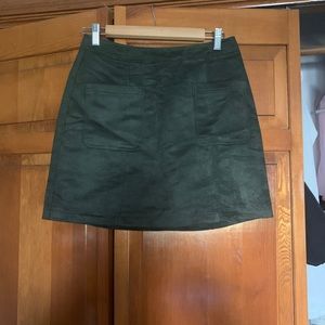 Old Navy Faux Suede Skirt